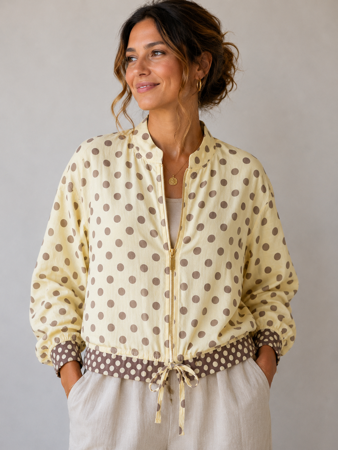 Punktejacke „Sunny Dots“