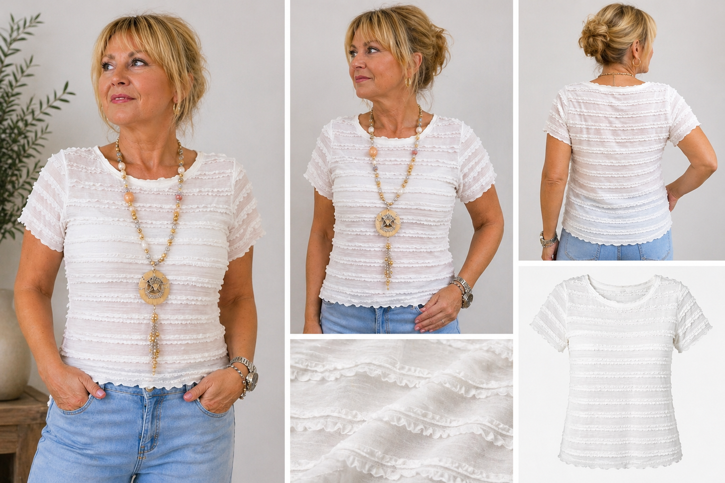 Struktur-Shirt – feminin & vielseitig