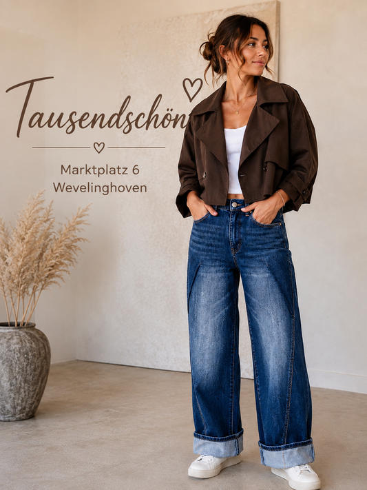 Jeans Hose – lässiger Denim-Look mit besonderer Nahtführung