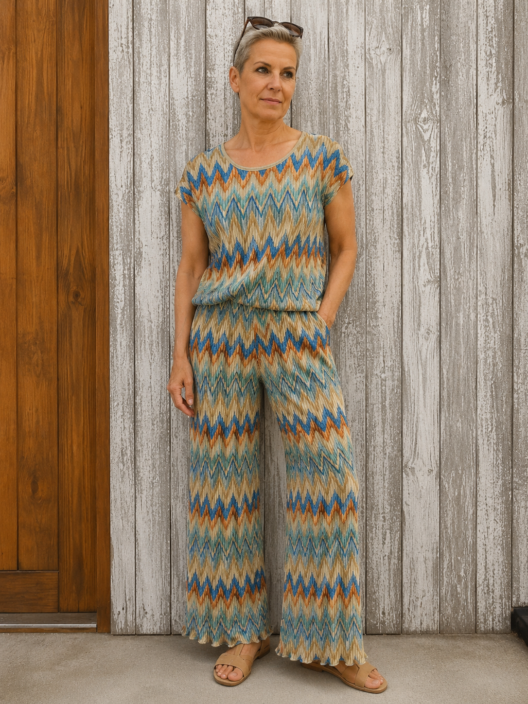 Sommer-Set im Boho-Style-Hose