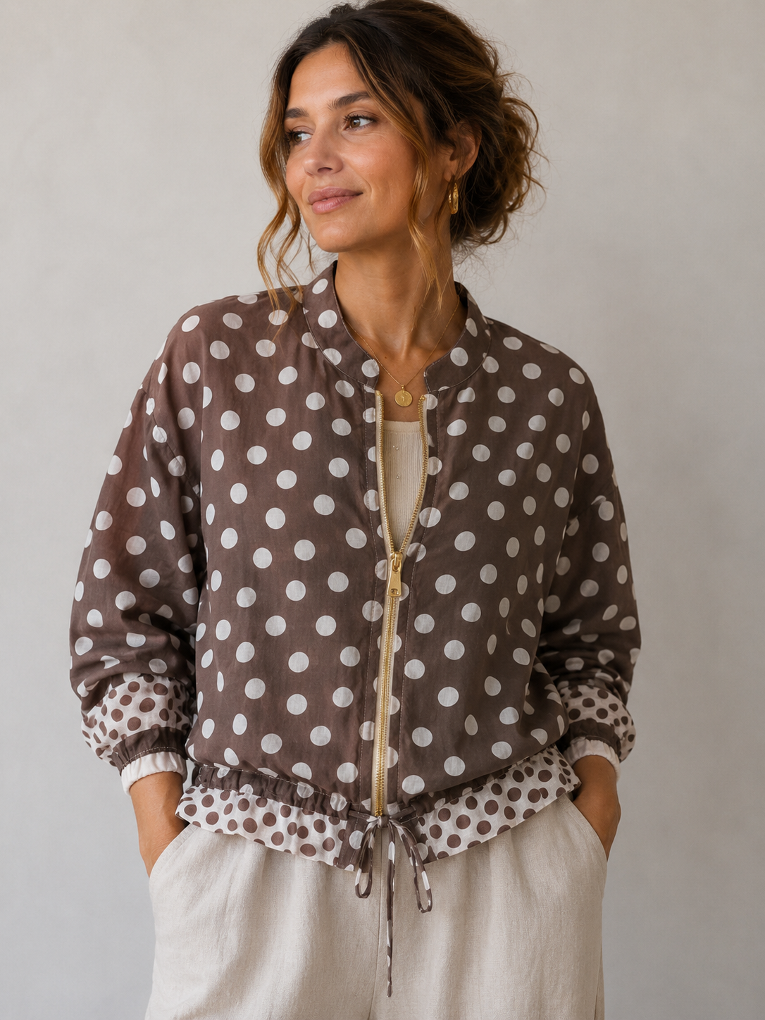 Punktejacke „Sunny Dots“