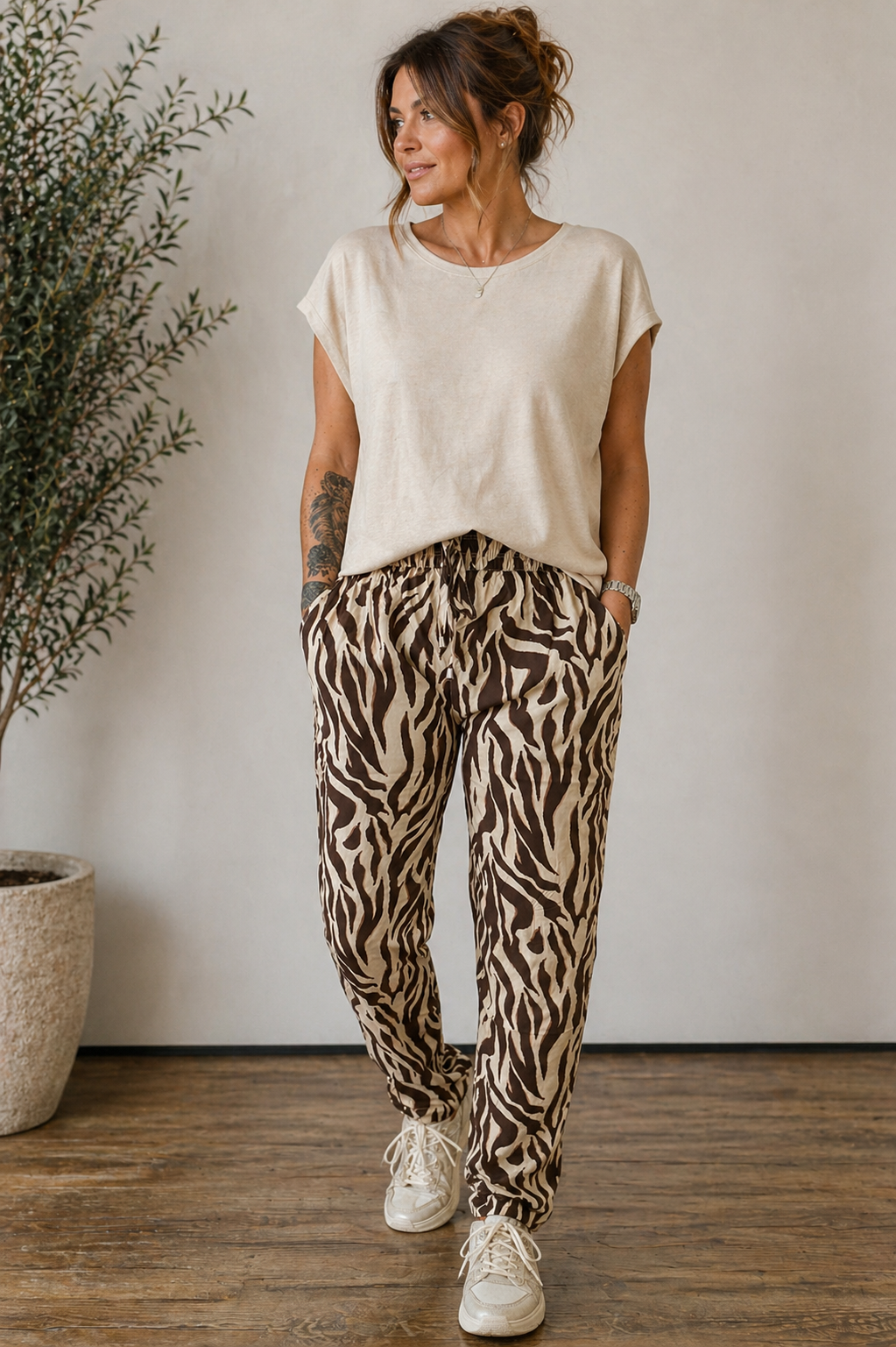 Zebra-Print Hose – stilvoll, modern & absolut im Trend
