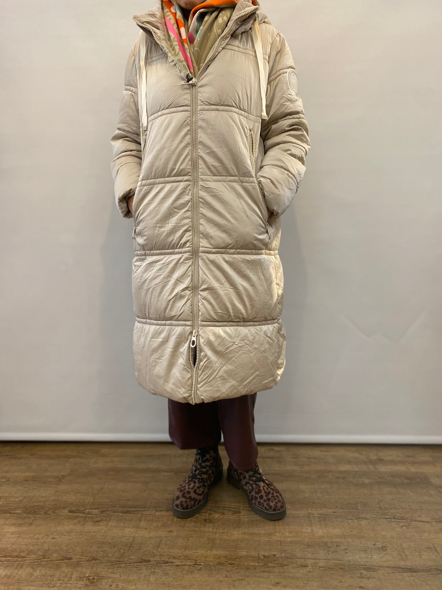 Mantel Modell " Monique" Champagner