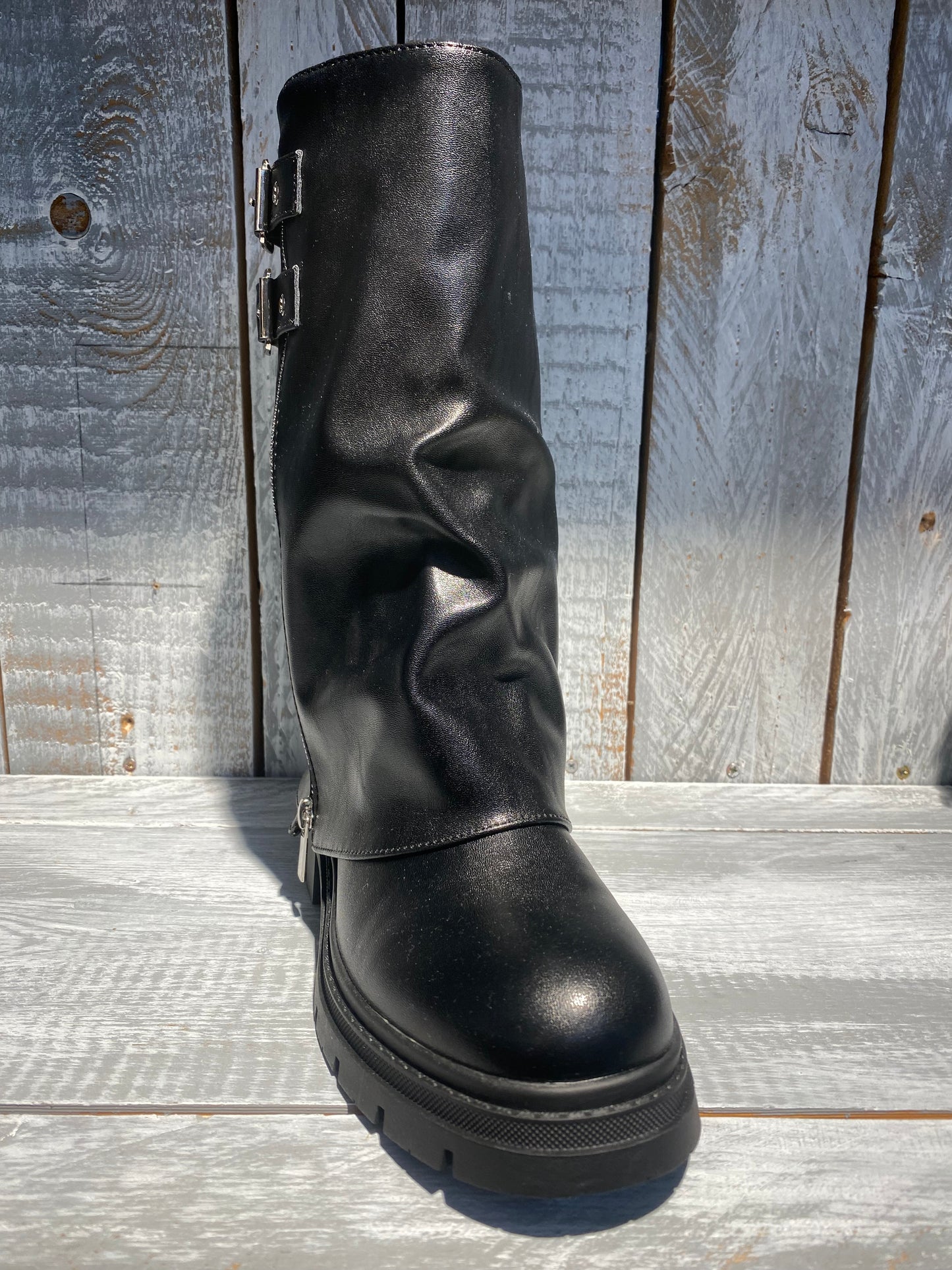 Stiefel Modell "Ryna" in schwarz