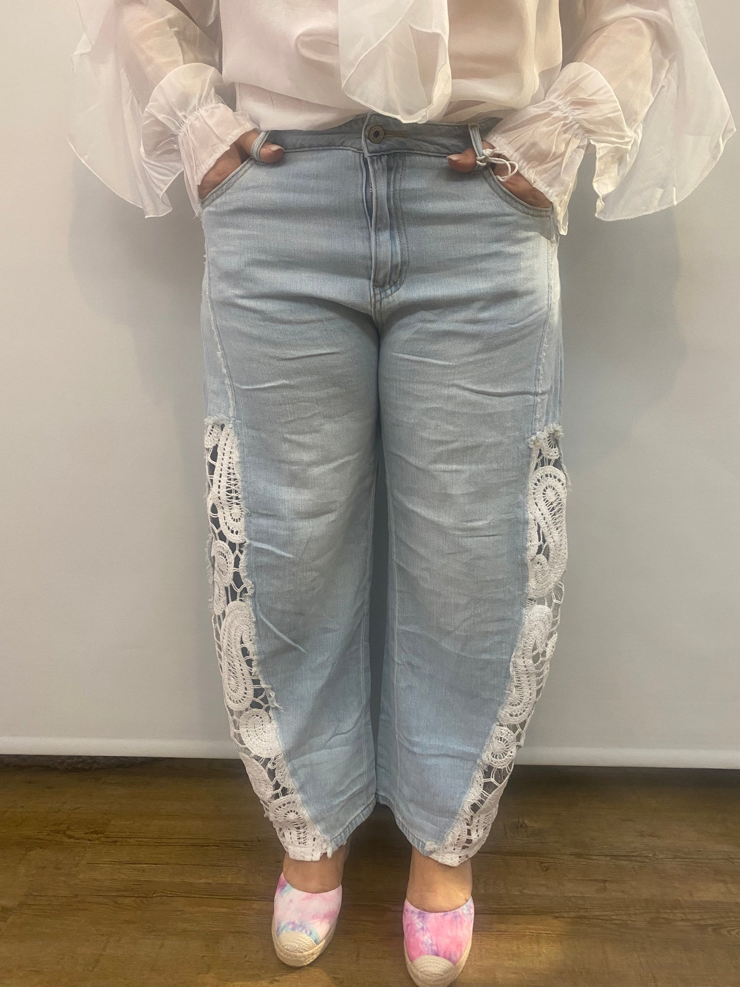 Jeans Hose Modell " Spitze"