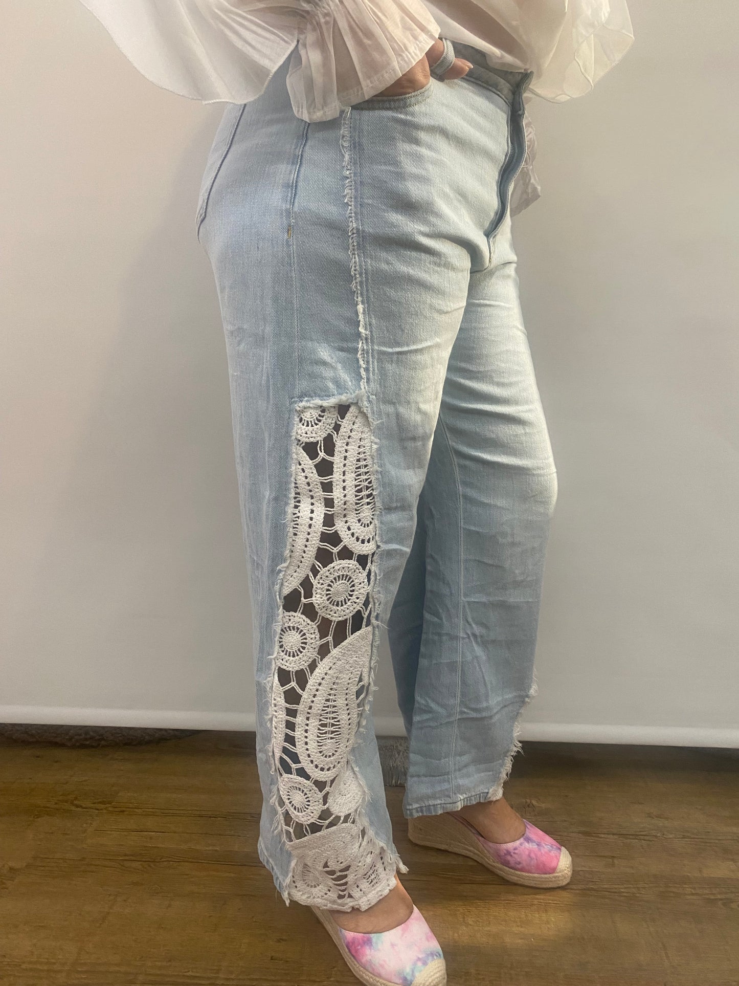 Jeans Hose Modell " Spitze"