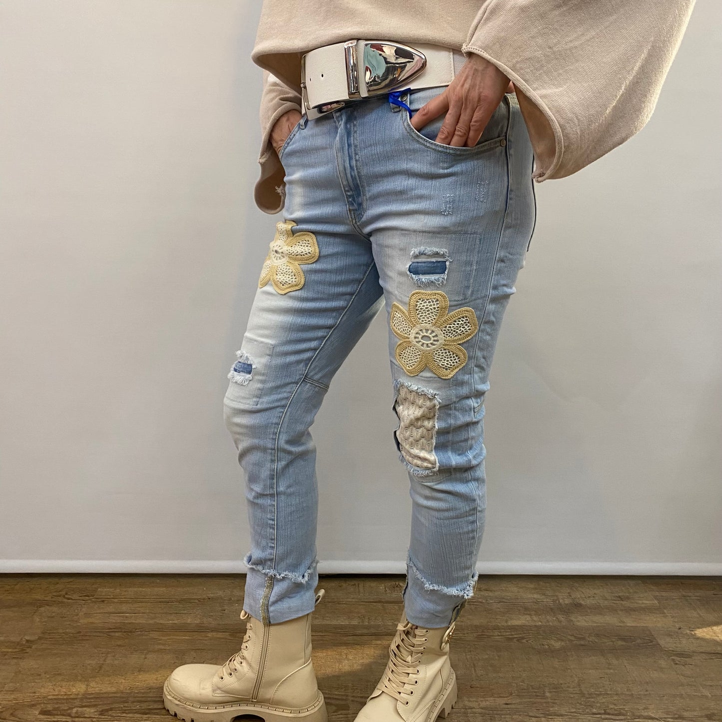 Jeans Hose "Nadine" Denim