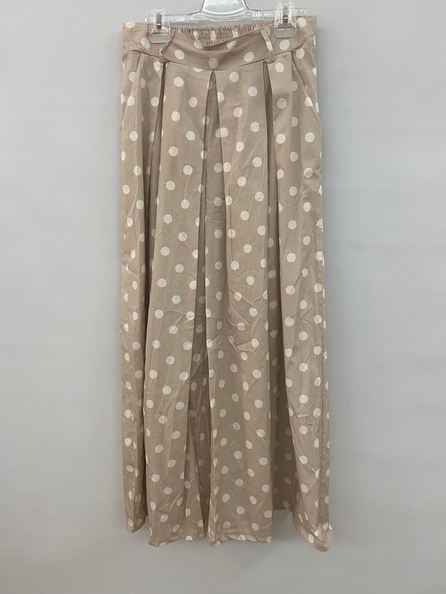Gepunktete Palazzo-Hose