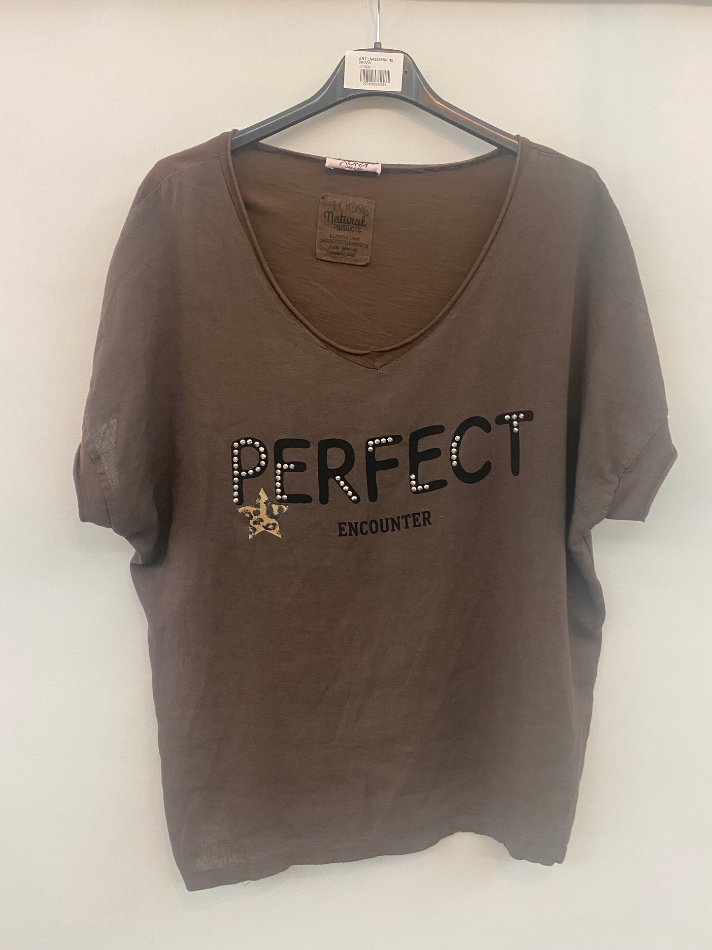 Leinen-Cotton T-Shirt – lässig & sommerlich 🤍