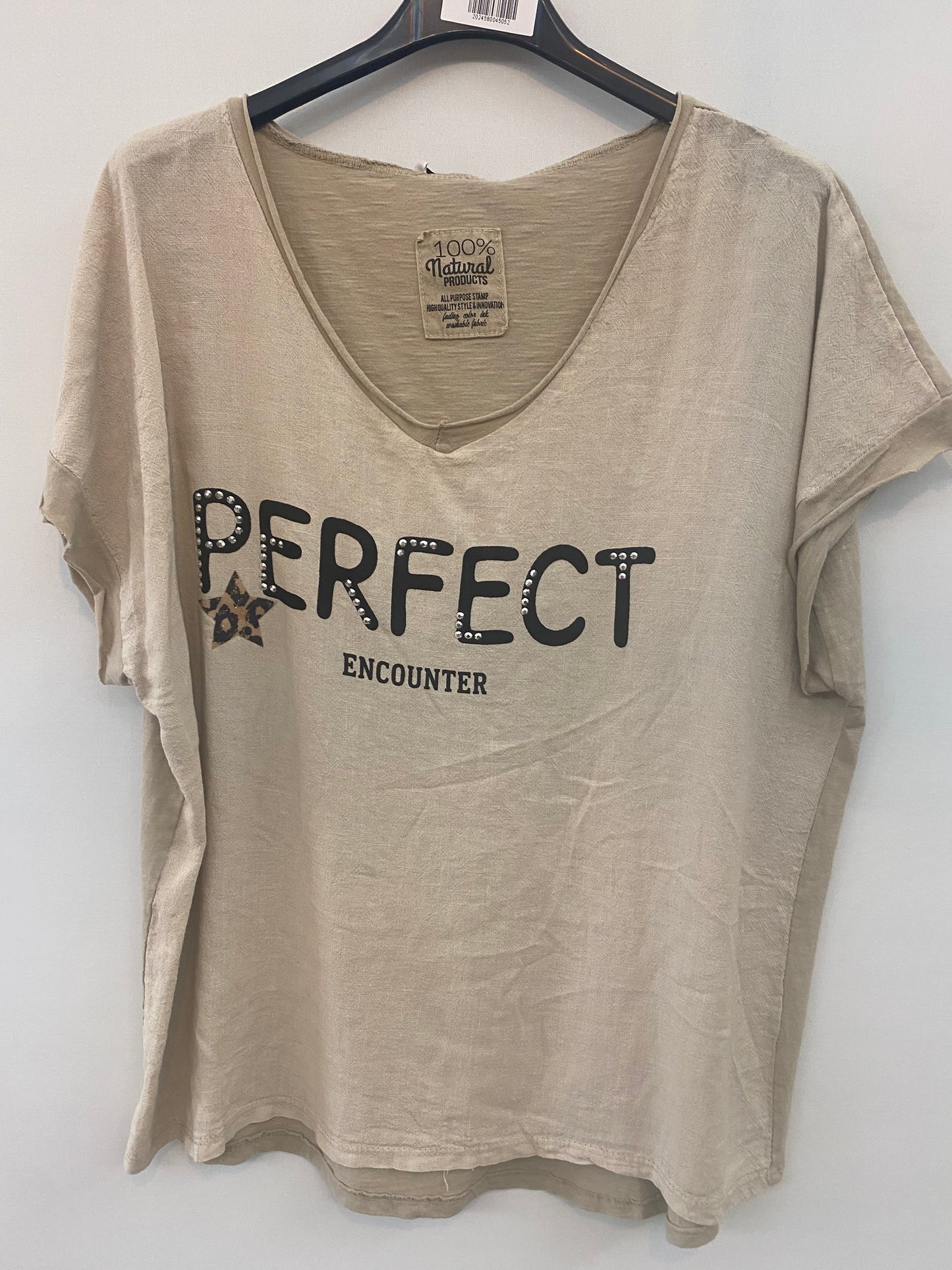Leinen-Cotton T-Shirt – lässig & sommerlich 🤍