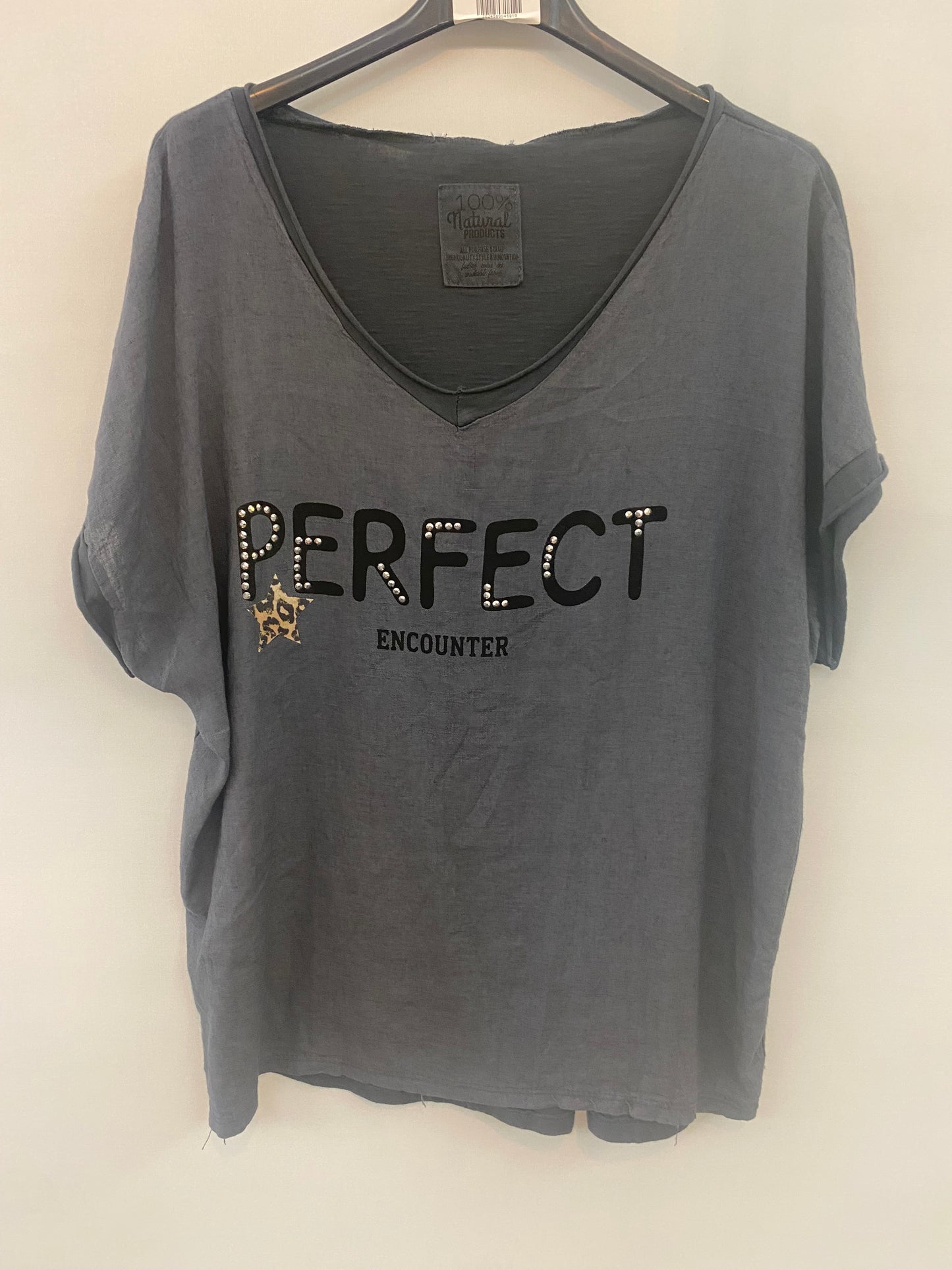 Leinen-Cotton T-Shirt – lässig & sommerlich 🤍