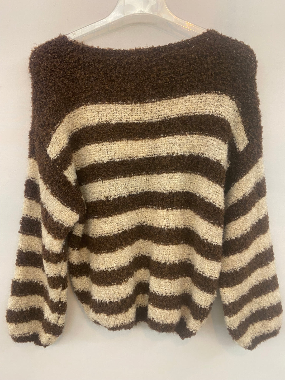 Kuscheliger Streifenpullover – weich & modern